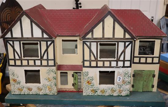 A Tri-ang dolls house